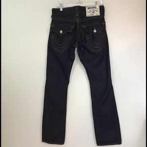 True Religion , Straight leg , flap pocket jeans . 29/34.  New without tags
